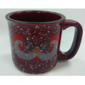 Taza de cerámica del esmalte del color del regalo 15oz